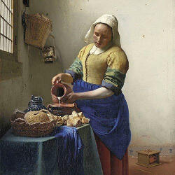 Ambiente The Milkmaid Papírszalvéta 33X33cm, 20db-os, Vermeer