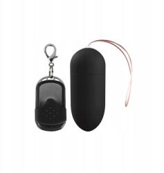 Shots Toys Toys Vibráló tojás L 10 üzemmód, Távirányító, Soft Touch bevonat (36-SHT025BLK)