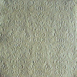 Ambiente Elegance Light green Dombornyomott Papírszalvéta 40X40cm, 15db-os