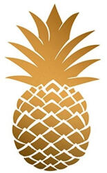 PPD golden Pineapple Papírszalvéta 33Xcm, 20db-os - fizz