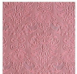 Ambiente Elegance Pastel Rose Dombornyomott Papírszalvéta 25X25cm, 15db-os