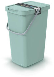 Prosperplast Coș de gunoi SYSTEMA Q COLLECT - volum: 20 l, culoare: verde deschis Cos de gunoi