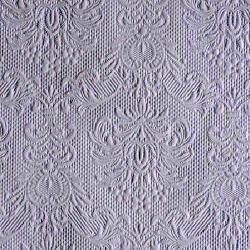 Ambiente Elegance Light Blue Dombornyomott Papírszalvéta 25X25cm, 15db-os