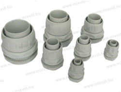 Elettrocanali EC GX32M metrikus tömszelence GUS32G 37, 2/32mm gégecsőhöz IP65 UV álló (GX32M)