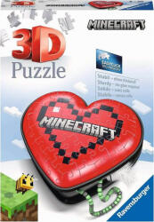 Ravensburger Puzzle 3D RAVENSBURGER Inimă Minecraft 54 piese
