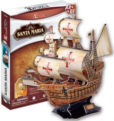 CubicFun Puzzle 3D Cubicfun Navă Santa Maria, 113 piese
