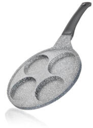 BANQUET Tigaie Banquet pentru 4 clătite cu suprafață antiaderentă Granite Grey 26 cm