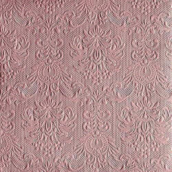 Ambiente Elegance Pastel Rose Dombornyomott Papírszalvéta 40X40cm, 15db-os