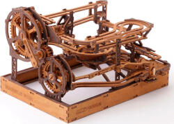 Wooden City Puzzle 3D din lemn, pistă cu bile, 265 de piese