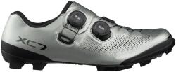 Shimano XC703 Wide MTB kerékpáros cipő - ezüst