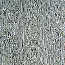 Ambiente Elegance Pale green Dombornyomott Papírszalvéta 25X25cm, 15db-os