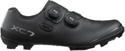 Shimano XC703 Wide MTB kerékpáros cipő - fekete