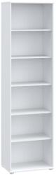 FORTE URAN fehér könyvespolc T2KR02-120 (FR0093)
