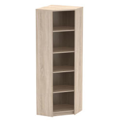 Tempo Sarok Polcos Szekrény, Sonoma Tölgy, Johan 2 New 09