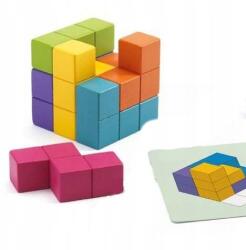 DJECO Cubissimo 3D térbeli puzzle játék Djeco oktató (Gra Djeco Cubissimo)