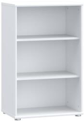 FORTE URAN fehér könyvespolc T2KR70-120 (FR0097)