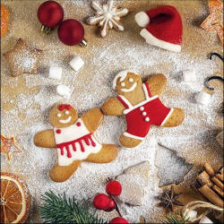 Ambiente Baking Cookies Papírszalvéta 33X33cm, 20db-os