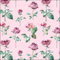 Ambiente Julia Pink Papírszalvéta 33X33cm, 20db-os - fizz