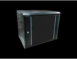 Dateup RACK 9U 600x600 MONTAJ PERETE NEGRU (MP.6609.9001) - pcone