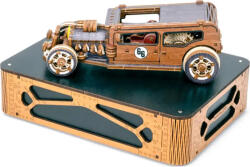 Wooden City Puzzle 3D Automobil Hot Rod Ediție limitată 142 piese