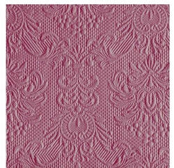 Ambiente Elegance Pale Rose Dombornyomott Papírszalvéta 25X25cm, 15db-os