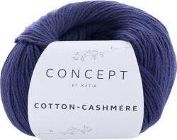 Katia Cotton Cashmere 62 Dark Blue Плетива прежда (949-62-KATIA)