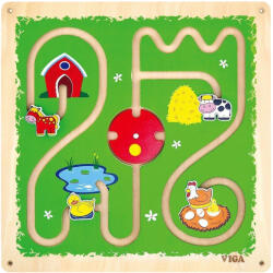 Sparkys BABU - Labirint cu animale joc din lemn