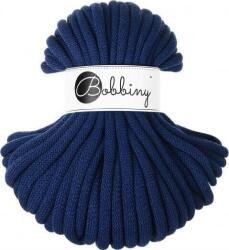 Bobbiny Jumbo Braided Cord 9 mm 30 m Ink Blue Șnur (BT-E123)