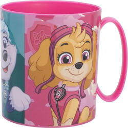Stor Cană plastic 390 ml Patrula cățelușilor - Roz
