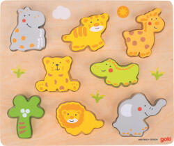 Goki Puzzle din lemn Animale sălbatice