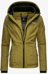 Marikoo ERDBEERE Női átmeneti kabát kapucnival, moha zöld