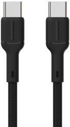 Dudao Cablu pentru incarcare si transfer de date Dudao L9C, USB-C/USB-C, 65W, 2 m, Negru (6976625334544)