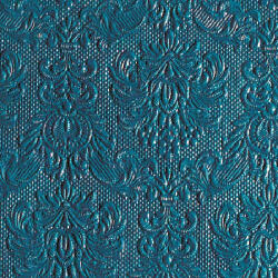 Ambiente Elegance Navy Dombornyomott Papírszalvéta 25X25cm, 15db-os