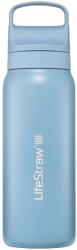 LifeStraw Sticlă cu filtru LifeStraw Go 2.0 Stainless Steel 700 ml - Icelandic Blue