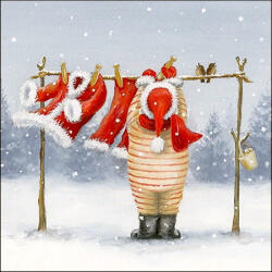 Ambiente Laundry Day Papírszalvéta 33X33cm, 20db-os - fizz