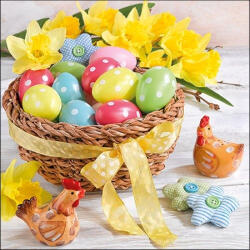 Ambiente Easter Scene Papírszalvéta 33X33cm, 20db-os