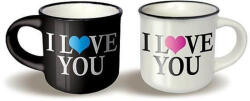 Nekupto Mini căni pentru cuplu I love you