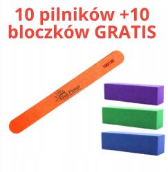  Mylar egyenes reszelő #100/120 Narancssárga 10+10 blokk ingyen (0102pom)