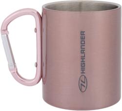 Highlander Cană termică Highlander Outdoor cu carabină 300 ml - Pink