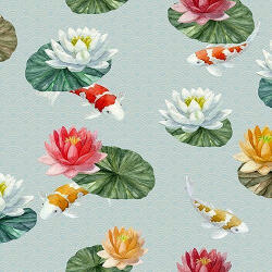 Ambiente Koi Carps Papírszalvéta 33X33cm, 20db-os - fizz