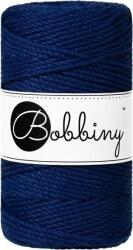 Bobbiny 3PLY Macramé Rope 3 mm 100 m Ink Blue Șnur (TS-E104)