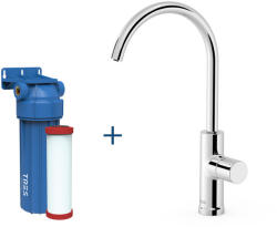 TRES Selection hidegvizes konyhai csaptelep szűrt vízhez, króm 23050401 (23050401)