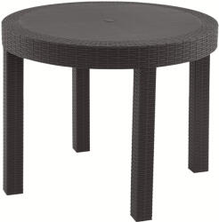 TEMPO KONDELA Kerti Asztal, Barna, Zama - fizz