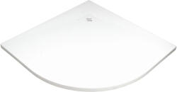Deante Silia ívelt akril zuhanytálca csúszásgátló felülettel 90x90 cm, fehér KSPA00909B (KSPA00909B)