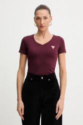 Guess t-shirt rózsaszín, W2YI45 J1314 - burgundia XL