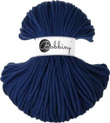 Bobbiny Premium Braided Cord 5 mm 100 m Ink Blue Șnur (<![CDATA[XX-E4119]]>)