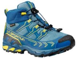 La Sportiva Ultra Raptor II Mid JR GTX Încălțăminte Space Blue/Blaze 29 EU