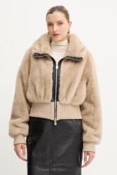 Pinko rövid kabát bézs, átmeneti, oversize, 105399 A2PI - bézs 38