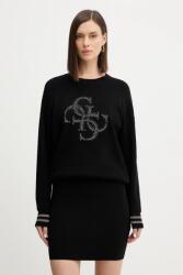 GUESS pulóver SYLVIE könnyű, fekete, W5BR42 Z26I2 - fekete M