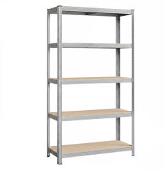 Intenso fém polc- 200 x 120 x 50 cm (5 polc)